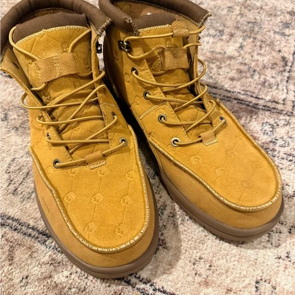 Hey Dude x Jelly Roll Men's Brown Chukka Boots - Picture 3 of 4